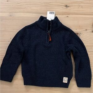 H&M boys rubber pullover, navy, 2T